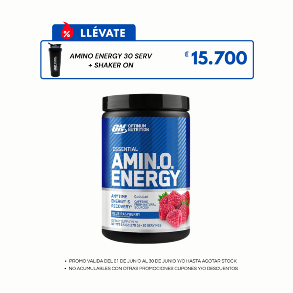 AMINO ENERGY 30 SERV+ SHAKER ON