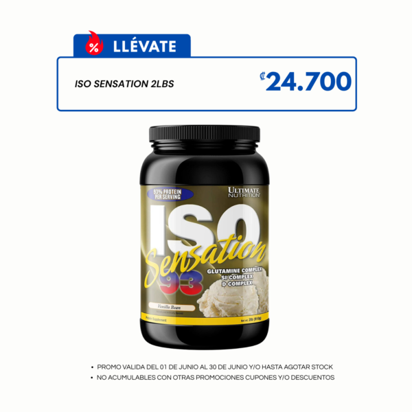 ISO SENSATION 2LBS