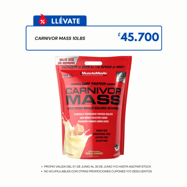 CARNIVOR MASS 10LBS