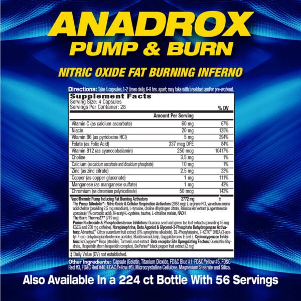 ANADROX – MHP (224 CÁPSULAS) - Imagen 2