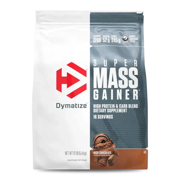 SUPER MASS GAINER – DYMATIZE (12 LBS)