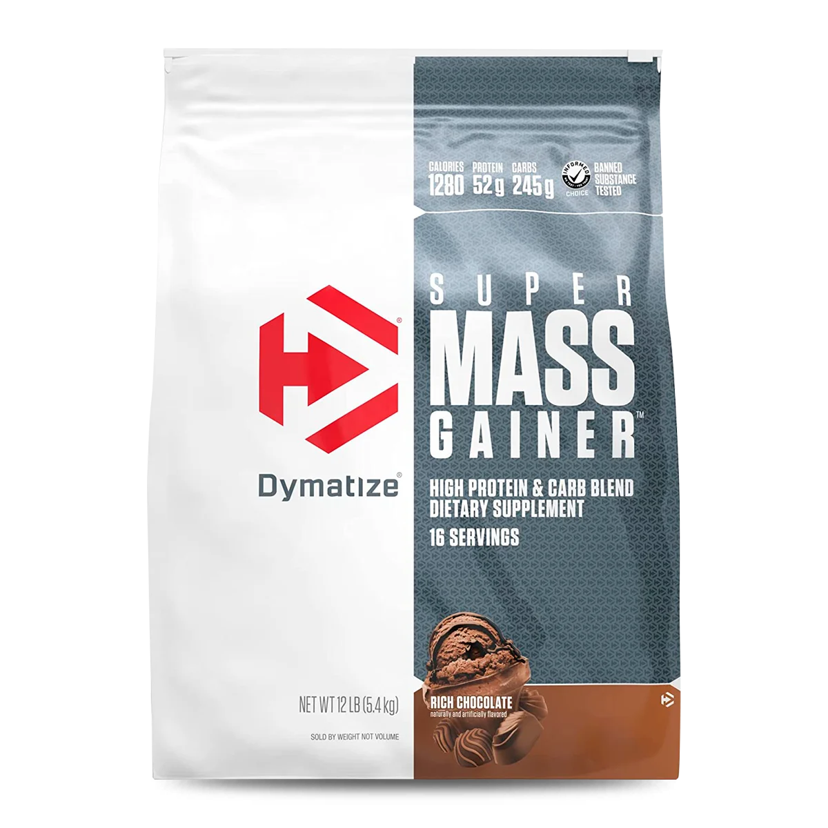 SUPER MASS GAINER – DYMATIZE (12 LBS)