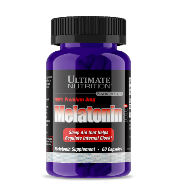 melatonina de 60 unidades de Ultimate Nutrition